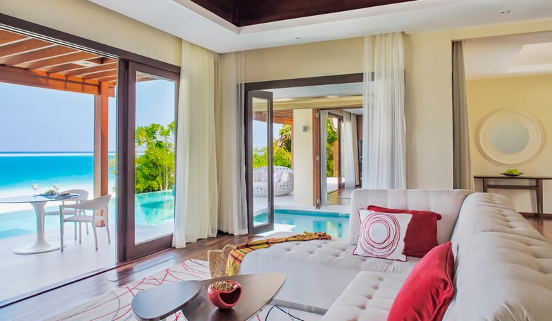 Niyama Private Islands Maldives-Beach Pavilon One Bedroom with Pool Interior_9051